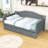 Twin Size Wooden Daybed with Trundle-1957243655