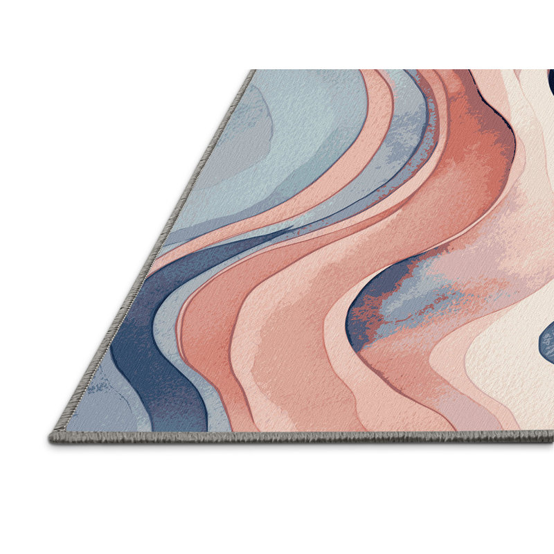 Lagoon Haze Rug, Rectangle 2' x 3'