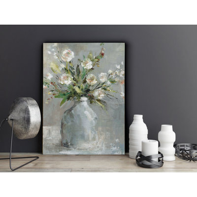 « country bouquet i », impression sur toile tendue
