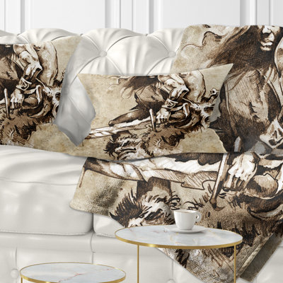 Reversible Throw Pillow