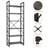 Axtell 69.6" Tall Bookshelf 6 Tier Bookcase, Modern Book Shelf Open Display Storage Rack Shelves-1717916035