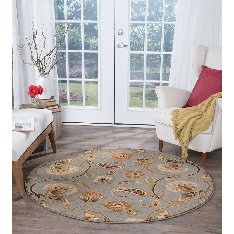 Chichaoua Indoor Rug, Round 5'3'' 