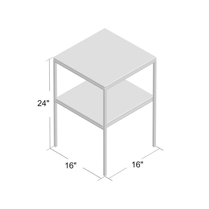 Piet Marble End Table