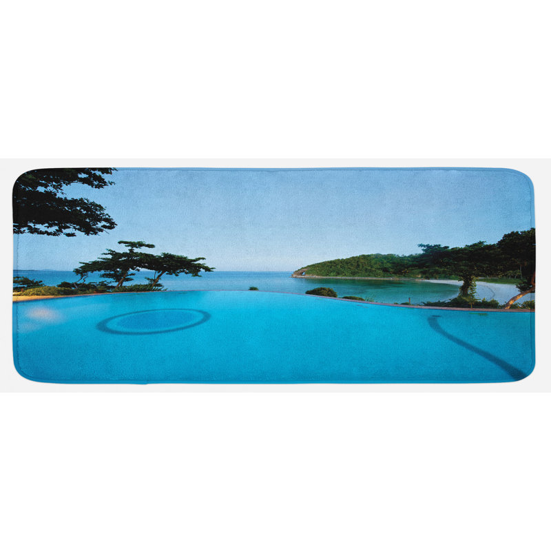 Tapis de cuisine paysage