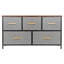 Metal 100cm W Chest of Drawers-2097077117
