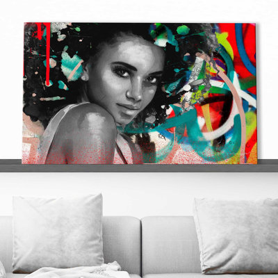 «Afrique Model 6 (Horizontal)» par Jodi - impression