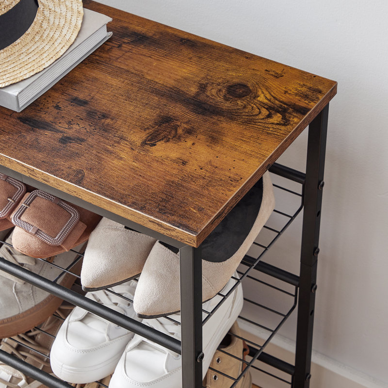 4-Tier 16 Pair Shoe Rack