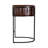 Rockford 29 in. Seat Height Leather Barrel Bar Stool with Footrest