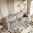 93" King Size Pull Out Sofa Bed-1469974924
