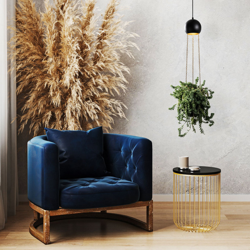 Élégant lustre en métal noir de 7,9 po x 7,9 po x 58,3 po | Corps en métal durable, plaque de base de diamètre de 6,3 po x 5,5 po | 1 x douille E27 (40 W maximum), parfaite pour le salon, la salle à manger et le vestibule, indice de protection IP20