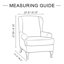 Housse à oreilles super extensible pour coussin en T-844074120