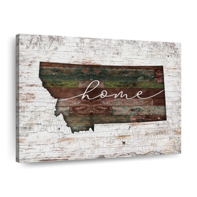 " Montana Home Map " by Jorge S