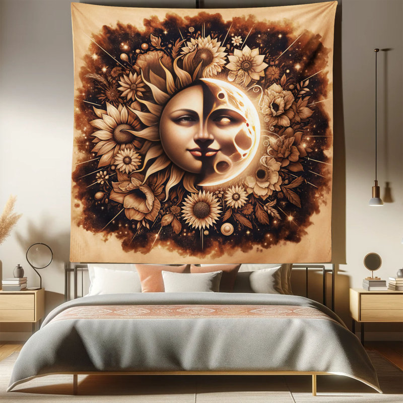 Tapisserie en microfibre, H 88 po x l 88 po