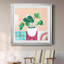 Growing Happy I - peinture encadrée-1438685655-1438685648