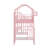 Twin Metal Loft Bed With Roof Design And A Storage Box-772137000