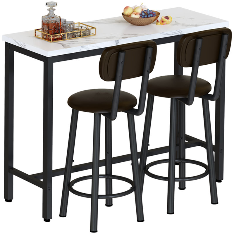 Trexton 2 - Person Four Leg Dining Set
