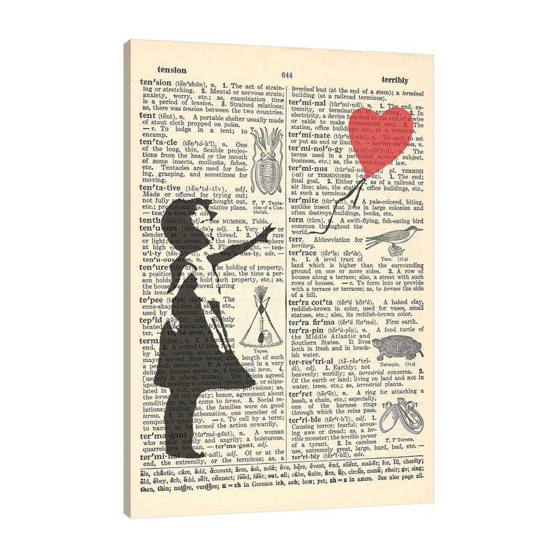 Upcycled Balloon Girl by Banksy - Wrapped Canvas Print, 76cm H x 51cm W x 4cm D