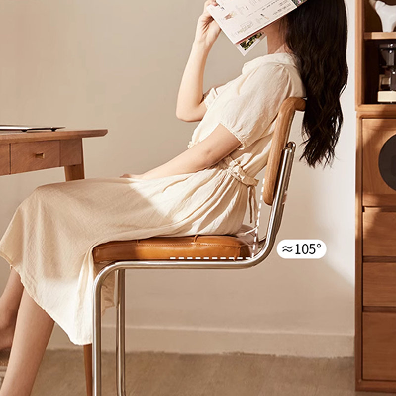 European style simple desk and chair set