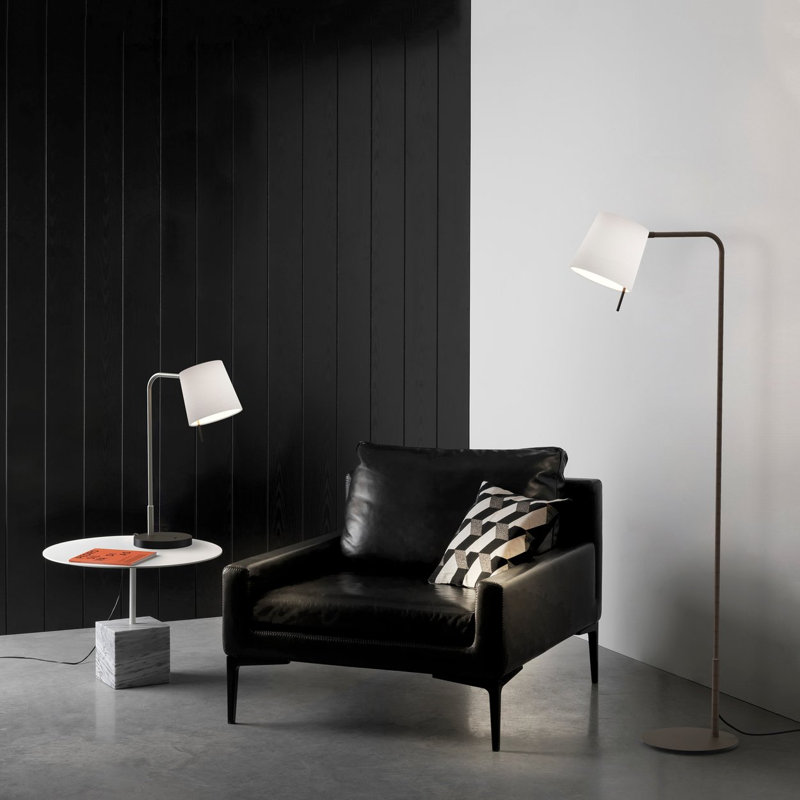 Mitsu Floor Lamp, Oyster