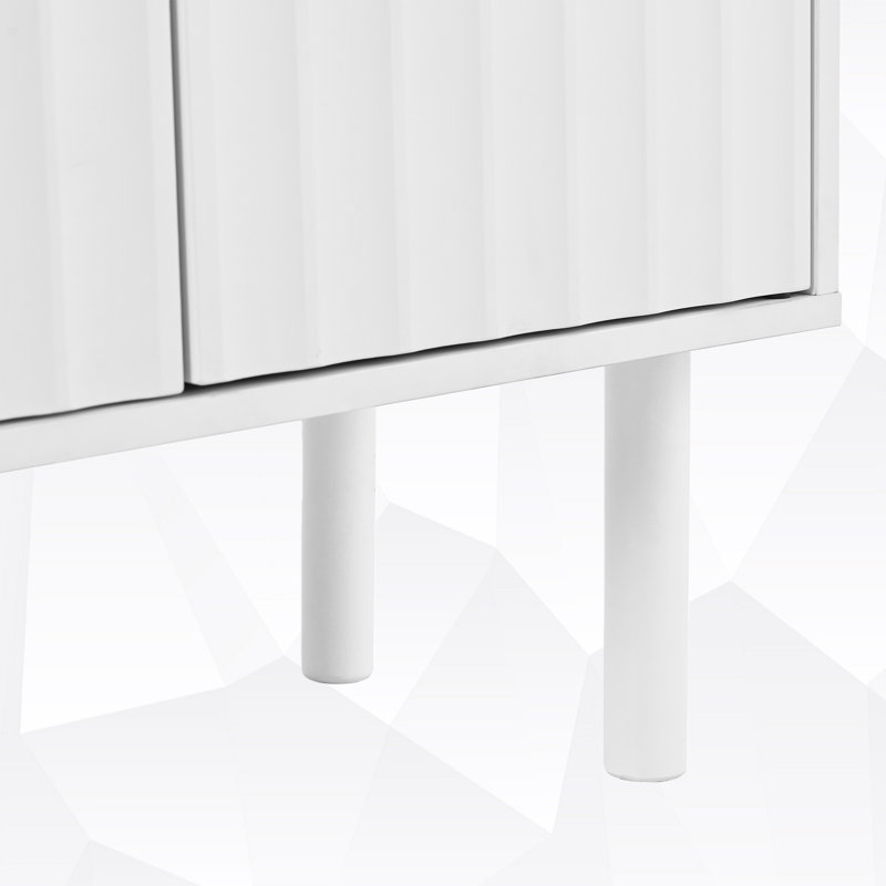 Armoire de rangement pour chaussures 16 paires, Blanc