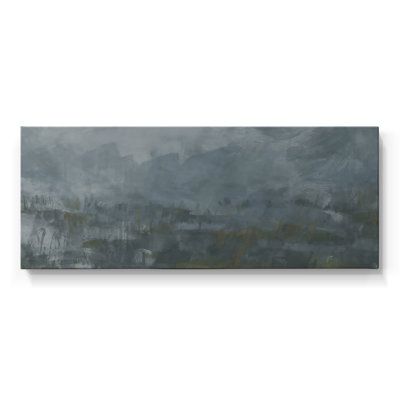 Night Mist I - Toile tendue avec châssis - Prêt à accrocher