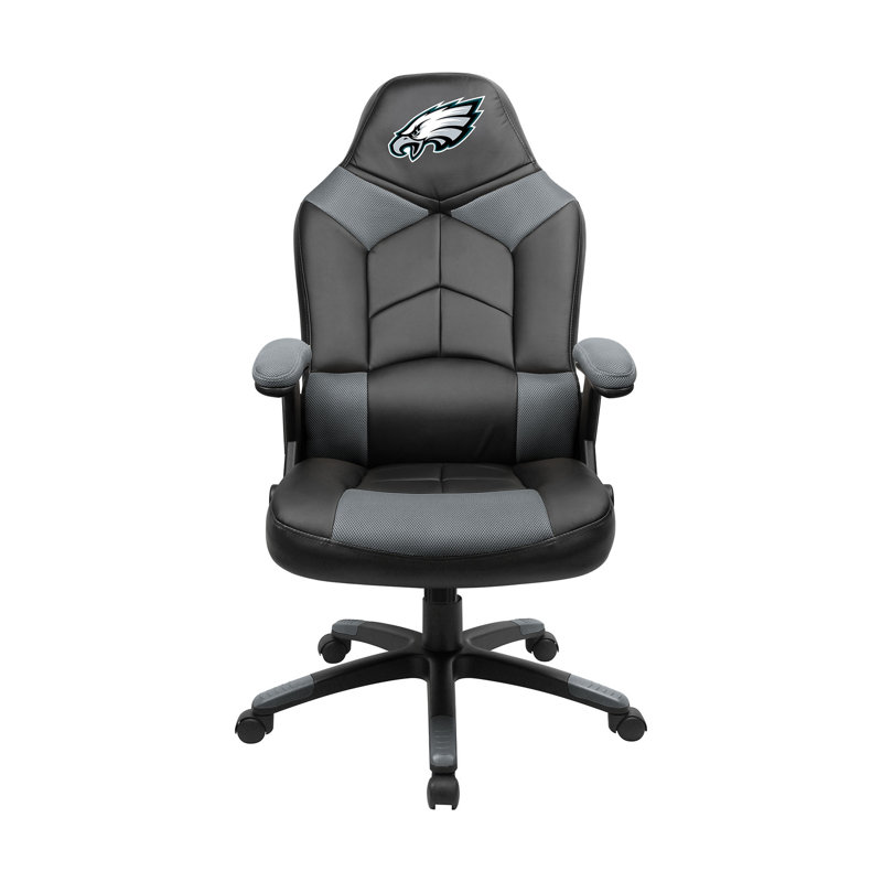 NFL Oversized Gaming Chair, Black/Gray and Philadelphia Eaglesand