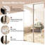 MSD 80'' Hollow Mirrored Prefinished Sliding Closet Doors with Installation Hardware Kit-92186019
