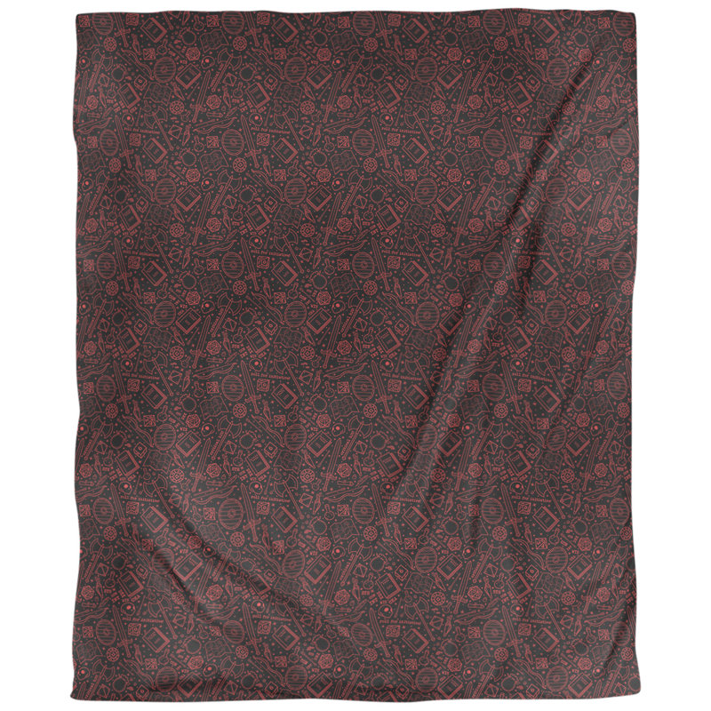 Tissu rpg lines, Lin naturel paloma, L 54 po x l 36 po, Rouge