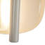 Lustre 9-in White dimmable LED Wall Sconce-1923978505