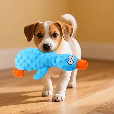 Dog Toys 2026  Dog Toys For Aggressive Chewers Cute Yellow Duckling  Soft Pet Toy Dogs Calming Toy With Built-in Squeaker For Small Medium Large