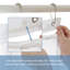 Doublure de rideau de douche réversible Latitude Run® Quick On / Off, blanc, 72 x 72-211748750