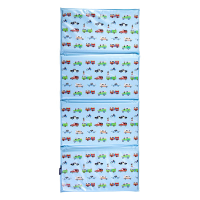 Wildkin Kids Vinyl Nap Mat – Foldable, Durable Rest Mat for Daycare & Preschool - Heroes