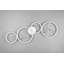 Aizaan 1-Light 95.5cm LED Flush Mount
