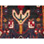 Tapis de couloir oriental fait main mauve 4 x 13