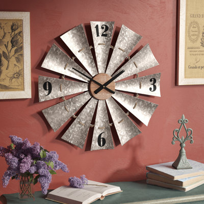 Metal Wall Clock