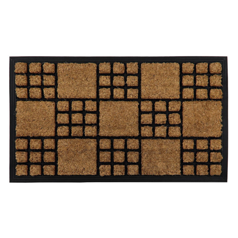 Chequered Outdoor Doormat