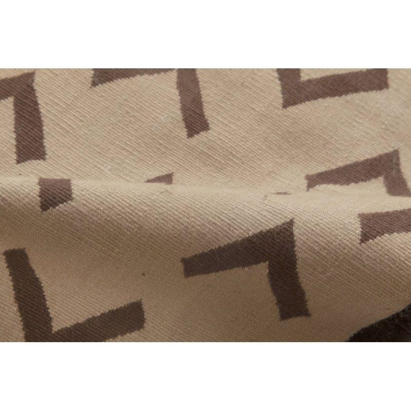 Modern One-of-a-Kind Rectangle 5'10" x 9' Flatweave Area Rug
