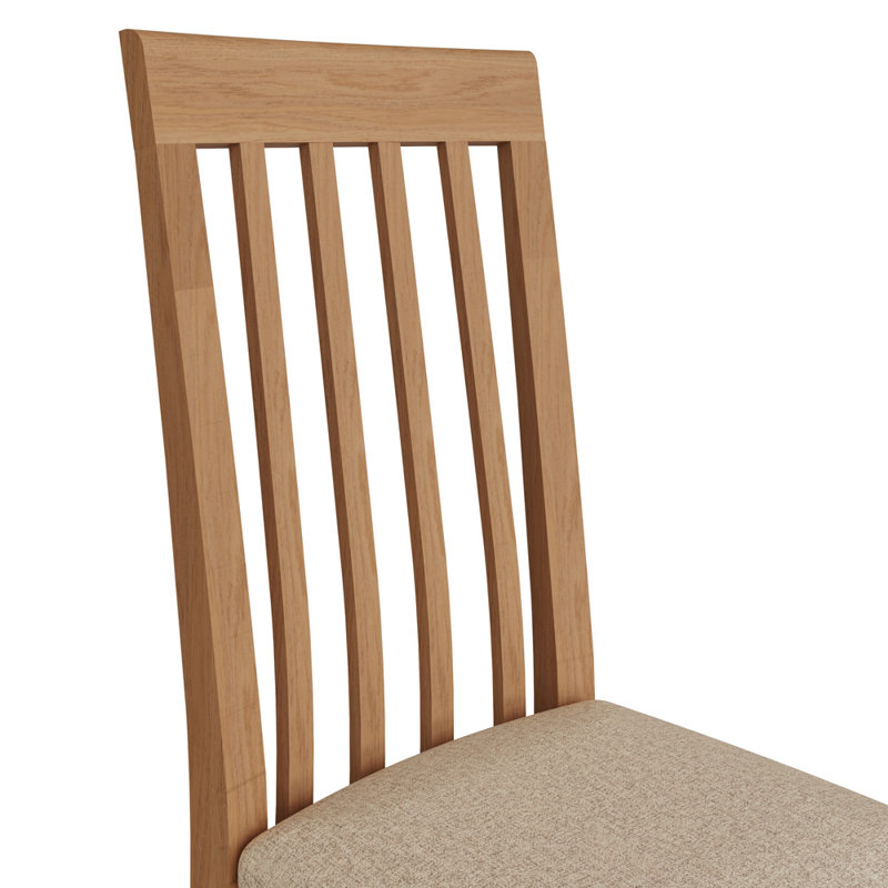 Bisbrooke  Slat Back Chair Fabric