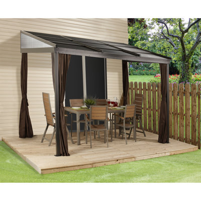  Sojag 10 Ft. x 12 Ft. Wall Gazebo