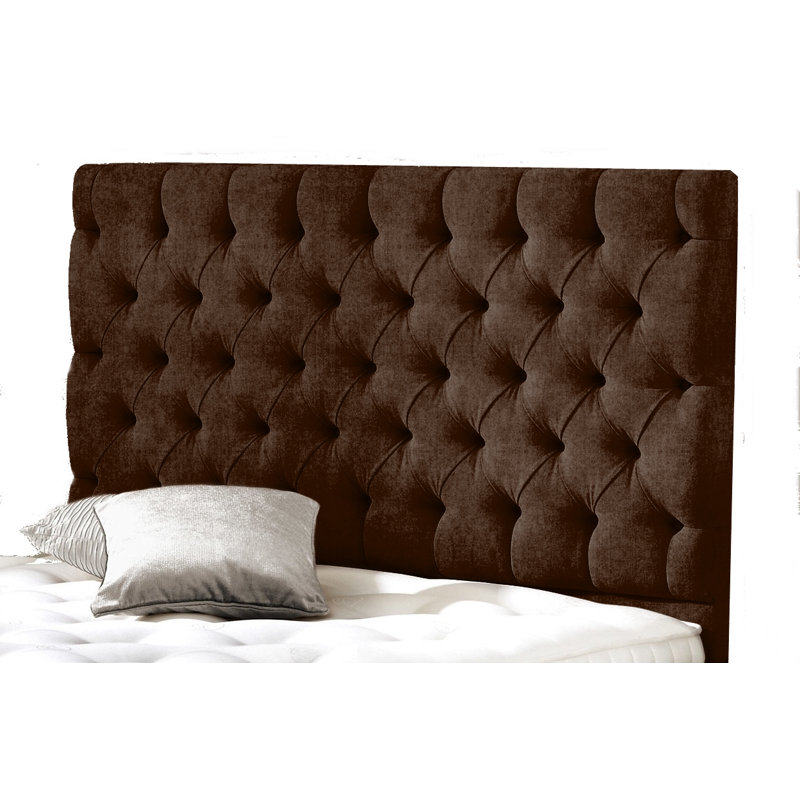 Ryan Upholstered Linen Panel Headboard, Super King (6'), Charcoal