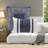 Elegant Jacquard Bedding Sets, Polyester Comforter, Navy Design For Home