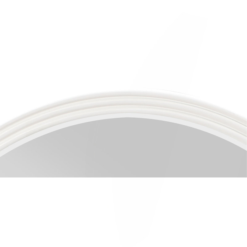 Miroir rond gris