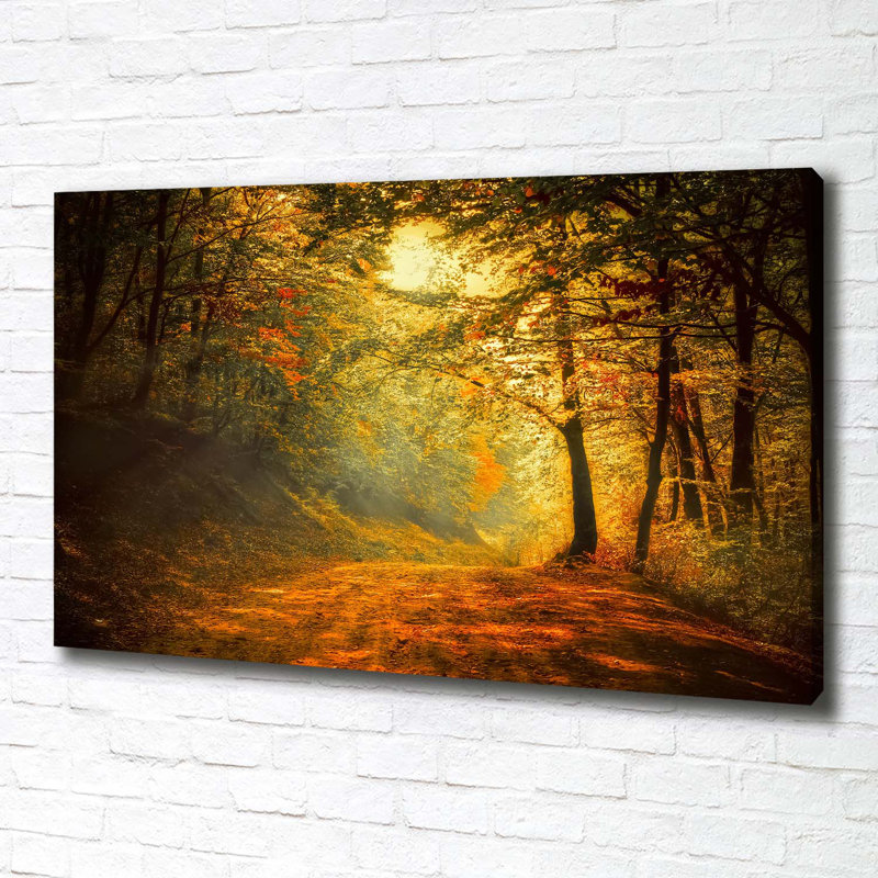 Autumn Forest - Wrapped Canvas Print