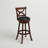 Aislinn Swivel Upholstered Counter Stool with Solid Wood Frame-167070530