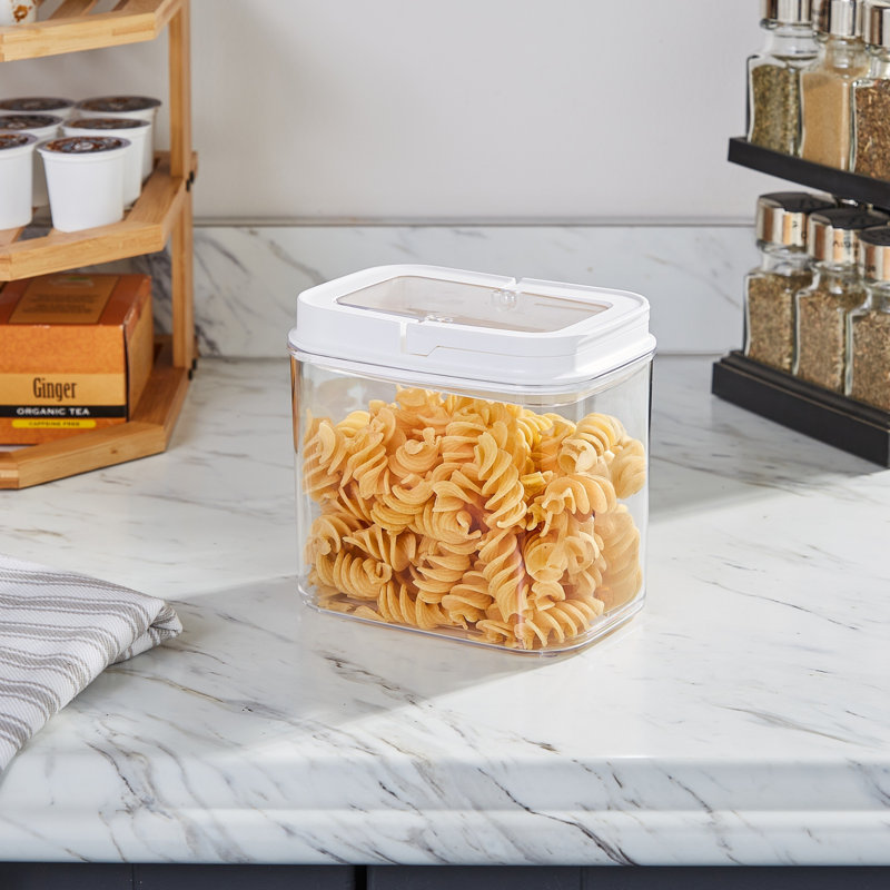  Contenant alimentaire rectangulaire hermétique 1,75 L | Plastique sans BPA | Rangement pour garde-manger étanche
