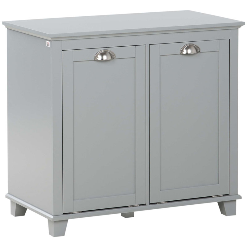 Tilt-Out Laundry Sorter Cabinet