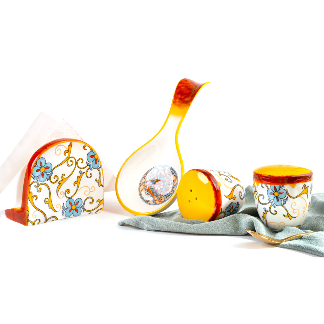 Duomo Table Accessory Set Euro Ceramica