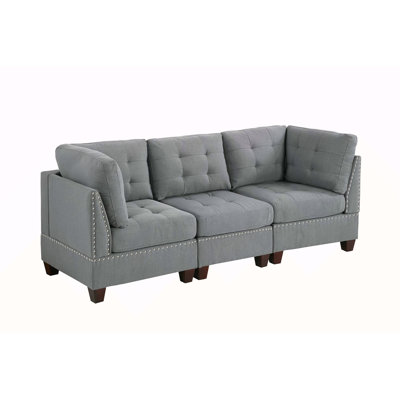 Ensemble modulaire - 3 pièces en gris