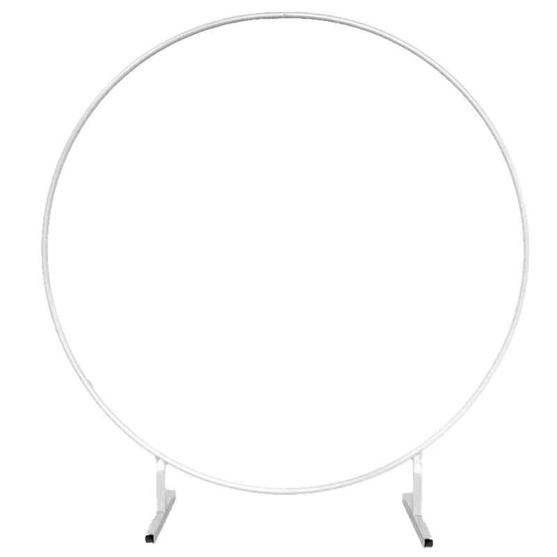 Tonnelle en métal l 72 po x P 72 po, Blanc