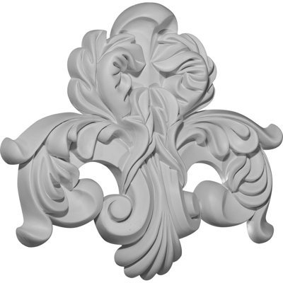 Benson 10.62'' H x 12.5'' W x 1.5'' D Urethane Onlay Scroll
